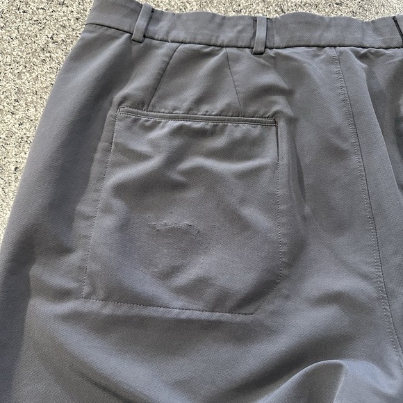 Nike Flex Hybrid Standard Fit Golf Shorts 10" Men's 38 Grey Flat‎ Front  921753 - Picture 5 of 10